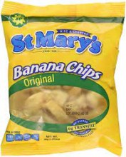 St. Mary's Banana chips (Pack of 36)