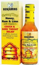 Benjamins Honey Time Honey Rum & Lime (Pack of 3)