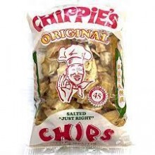 Chippies's Banana Chips 1.25oz (Pack of 12) Not Sweetened but Salted 