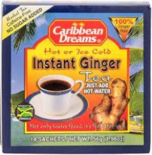 Caribbean Dreams Instant Ginger Tea (Pack of 24)