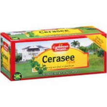 Caribbean Dreams Cerasee Tea, 20 Tea Bags, Herbal Tea, All Natural, Caffeine Free Tea, 100% Cerasee Leaves