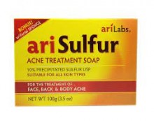 AriSulfur Facial and Body Treatment bar (Pack of 3)