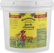 Walkerswood Jamaican Jerk Seasoning, 9.25 - pound jumbo can (4 pack)